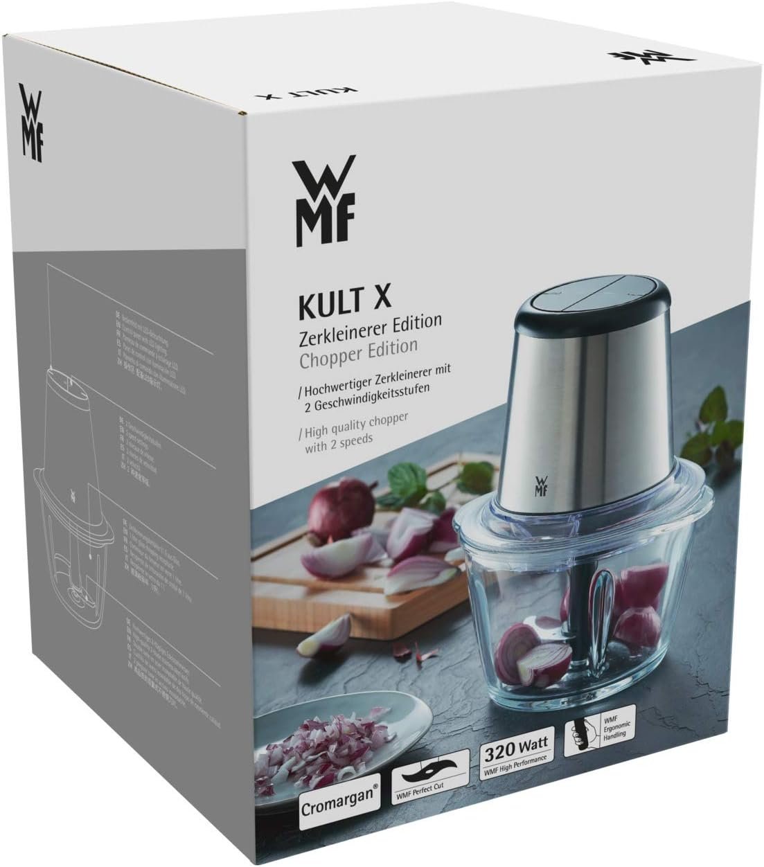 Máy Xay Thịt Cao cấp WMF KULT X Công Suất 320W, Hàng Nhập Khẩu Chính Hãng - 0415690011