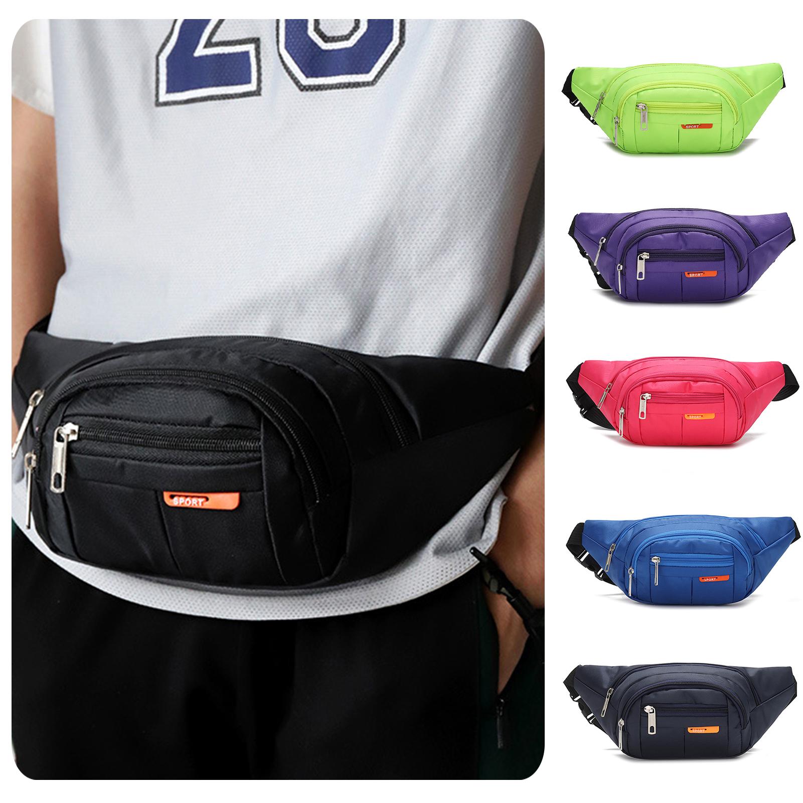 Túi đeo thắt lưng Unisex dung tích lớn, dây đai có thể điều chỉnh, không thấm nước