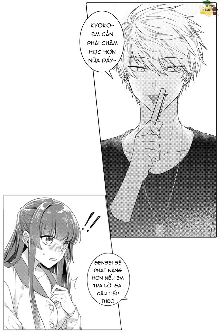 lớp học đặc biệt cùng sensei trên chuyến tàu (full) chapter 4.1 20