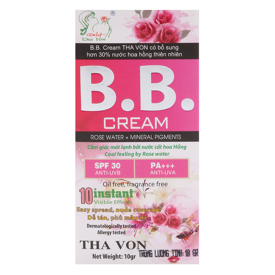 BB Cream Hoa Hồng Tha Von