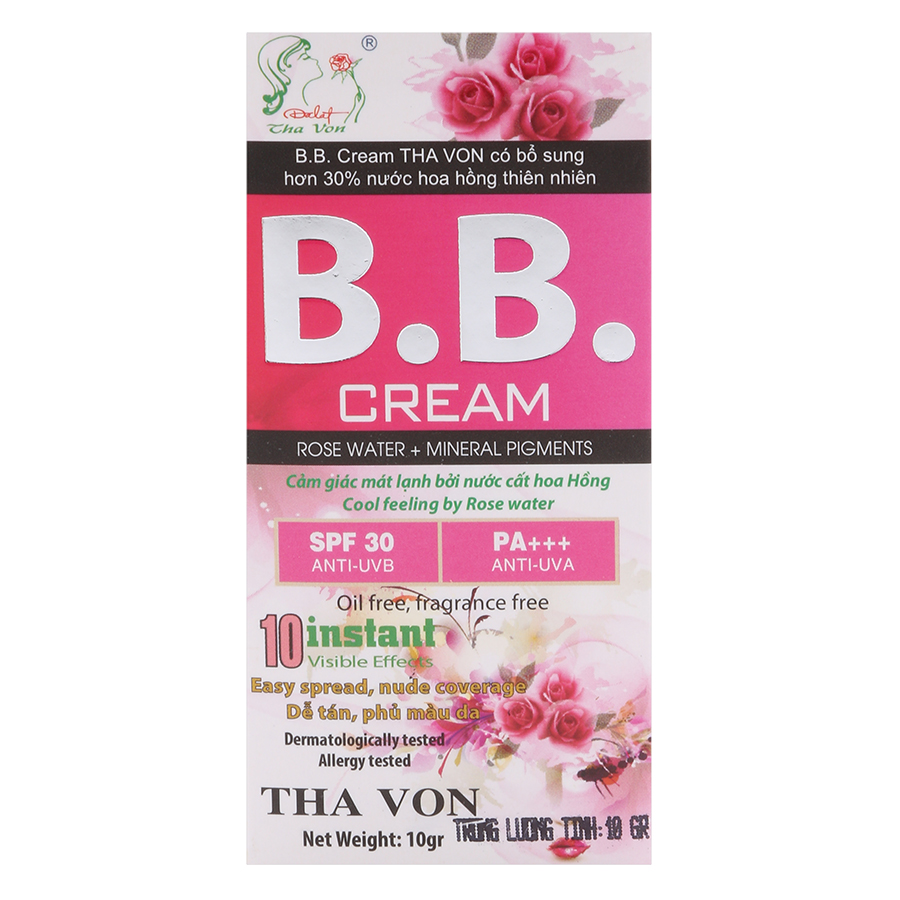 BB Cream Hoa Hồng Tha Von (10g)