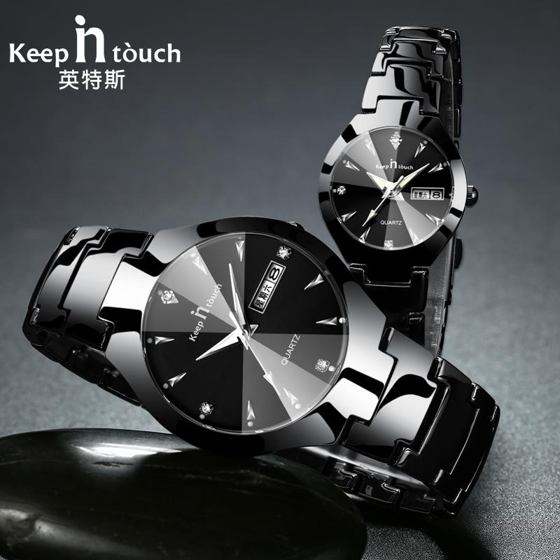 Đồng Hồ Cặp Đôi Dành Cho Tình Nhân 2021 Thạch Anh Thời Trang Đồng Hồ Nam Nữ Chống Thấm Nước Tuần Lịch Đồng Hồ Đeo Tay Những Người Yêu Thích Đồng Hồ Thép Không Gỉ