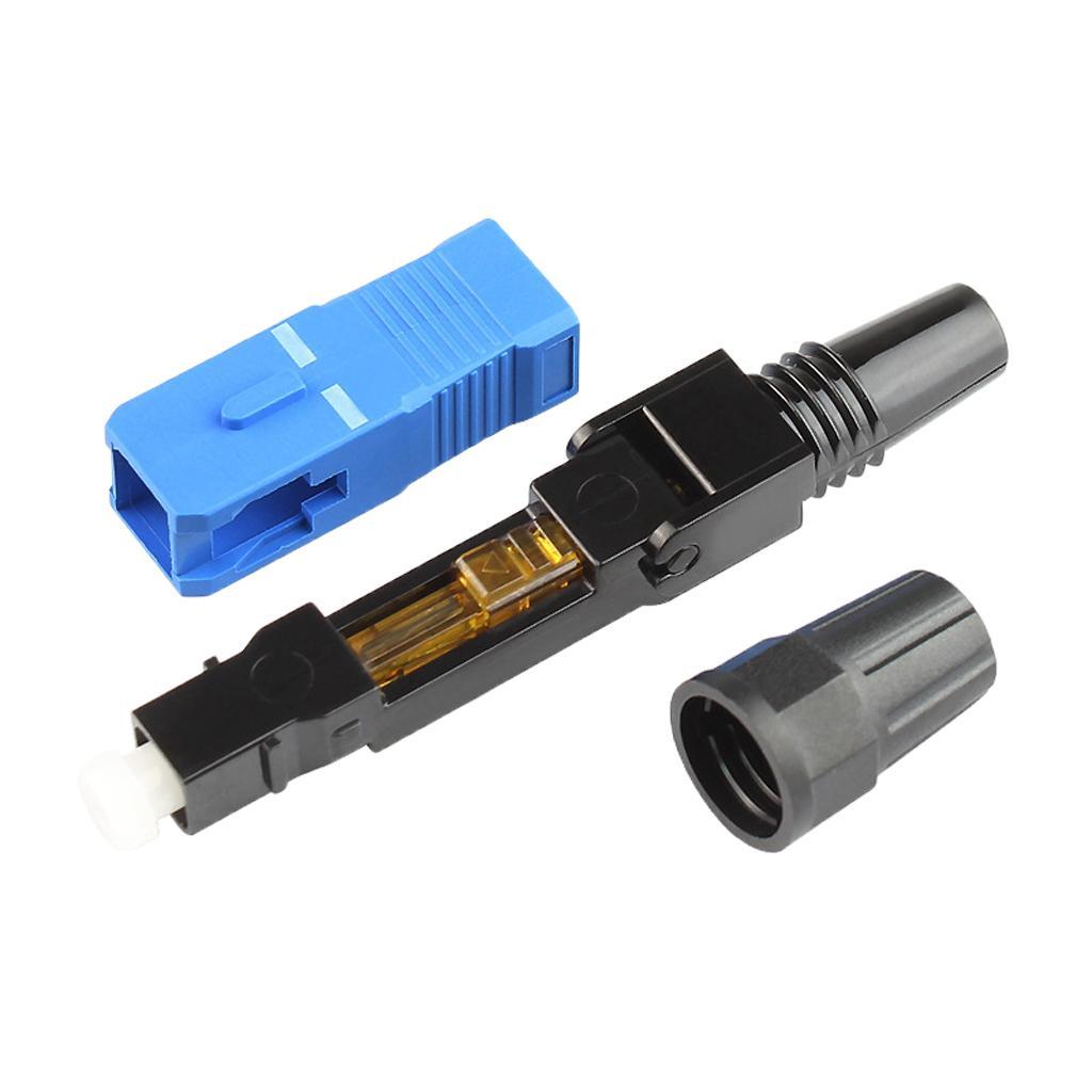 Optic Fiber Quick Cold Connector FTTH SC Singlemode Fast Connector 56mm