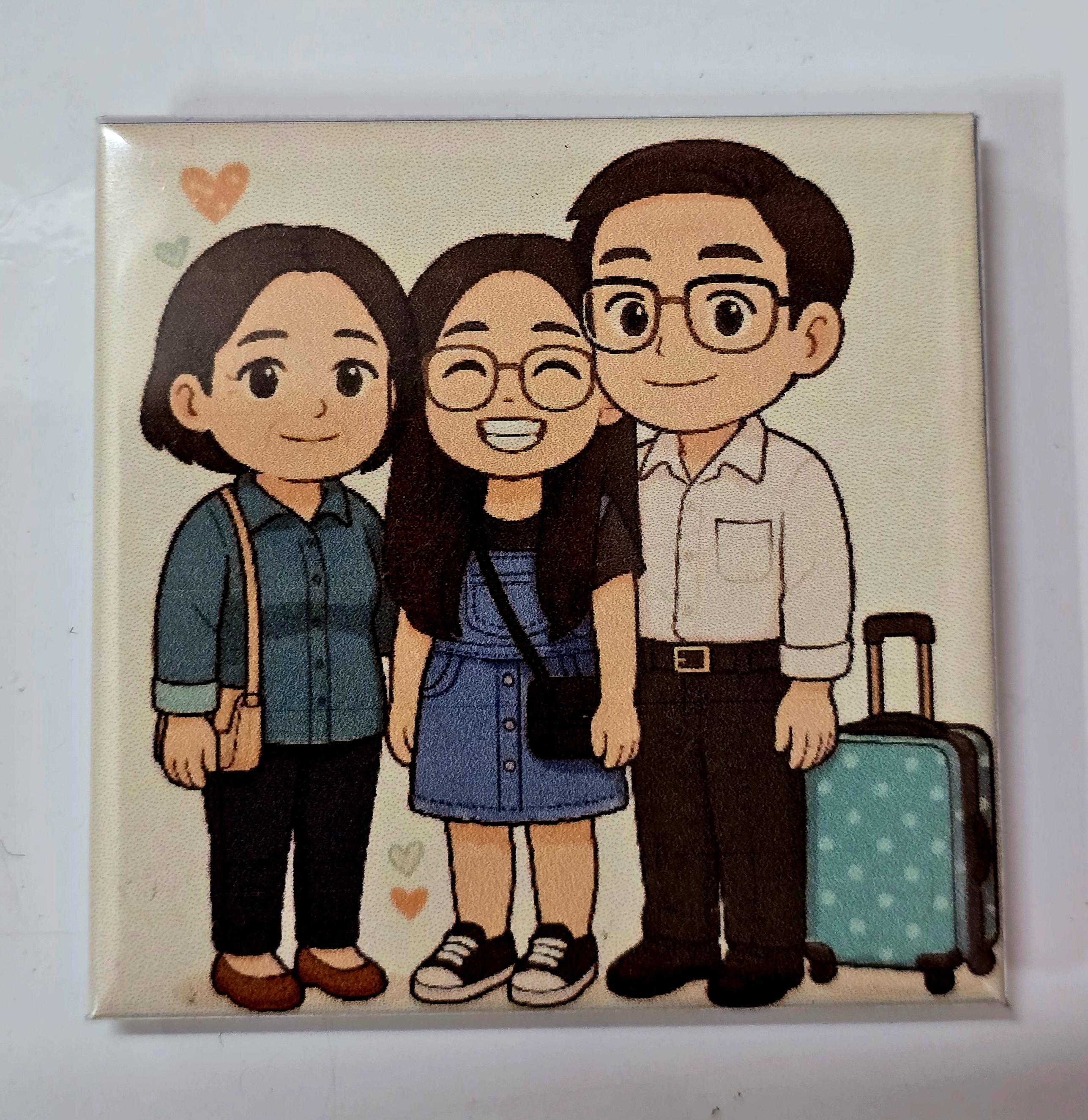 In Ảnh Nam châm, Huy Hiệu, Móc khóa Ảnh