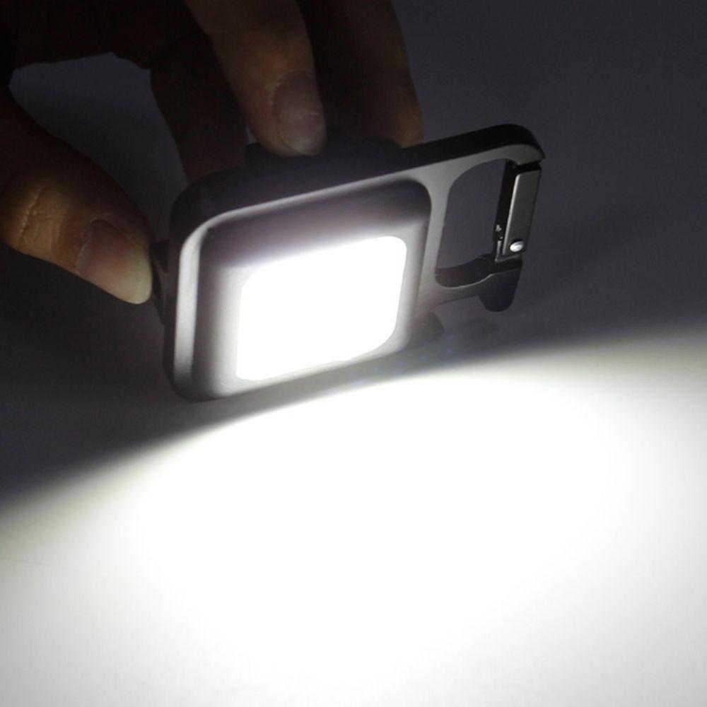 Móc khóa có đèn pin siêu sáng cao cấp/ Móc chìa khóa đa năng có đèn pin led siêu sáng 3 chế độ