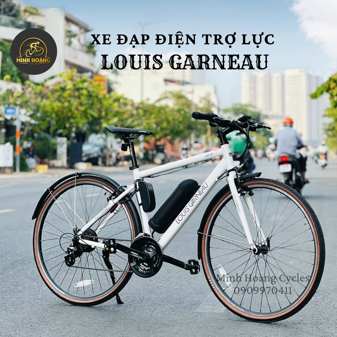 XE ĐẠP ĐIỆN TRỢ LỰC 700C LOUIS GARNEAU FUHACHI