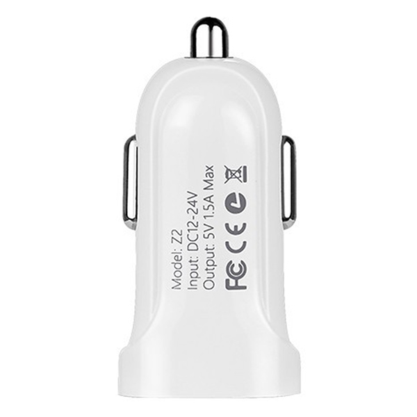 Adapter Sạc Xe Hơi Hoco Z2 - Hàng Chính Hãng