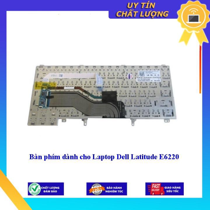 Bàn phím dùng cho Laptop Dell Latitude E6220 - Hàng Nhập Khẩu New Seal