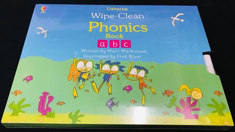 Wipe -clean Phonics book -4Q