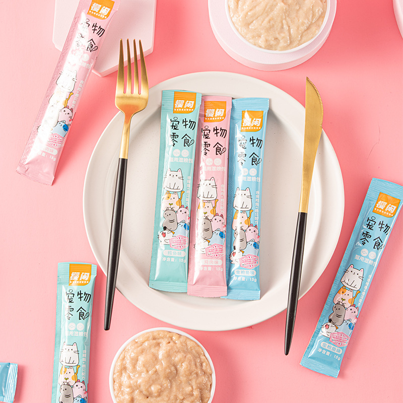 SÚP THƯỞNG CHO MÈO SHIZUKA 15G DINH DƯỠNG CẢI THIỆN TIÊU HÓA TĂNG CƯỜNG MIỄN DỊCH