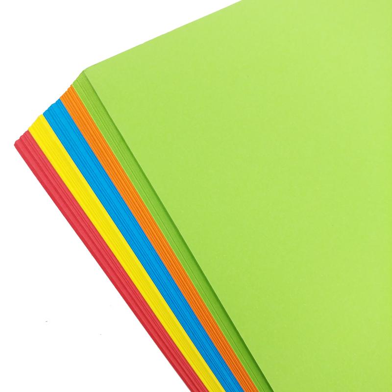 Tập 100 Giấy Màu A4 120gsm 5 Màu - Campap CA4781