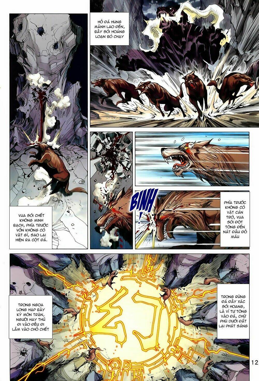 thần binh vấn thiên chapter 8 12