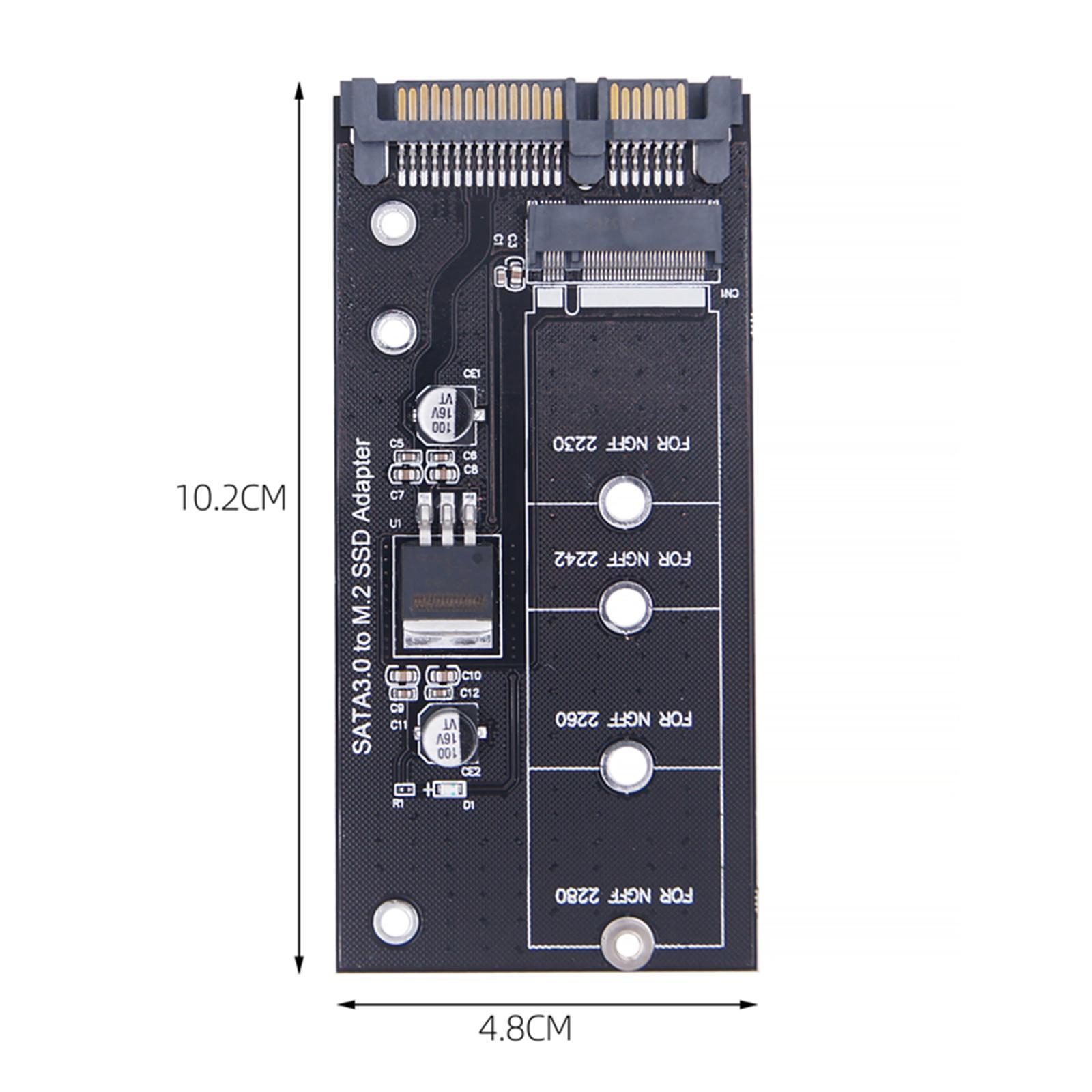 M.2 B Key to 3.0 Adapter 6Gbps Converter Connector for Laptop
