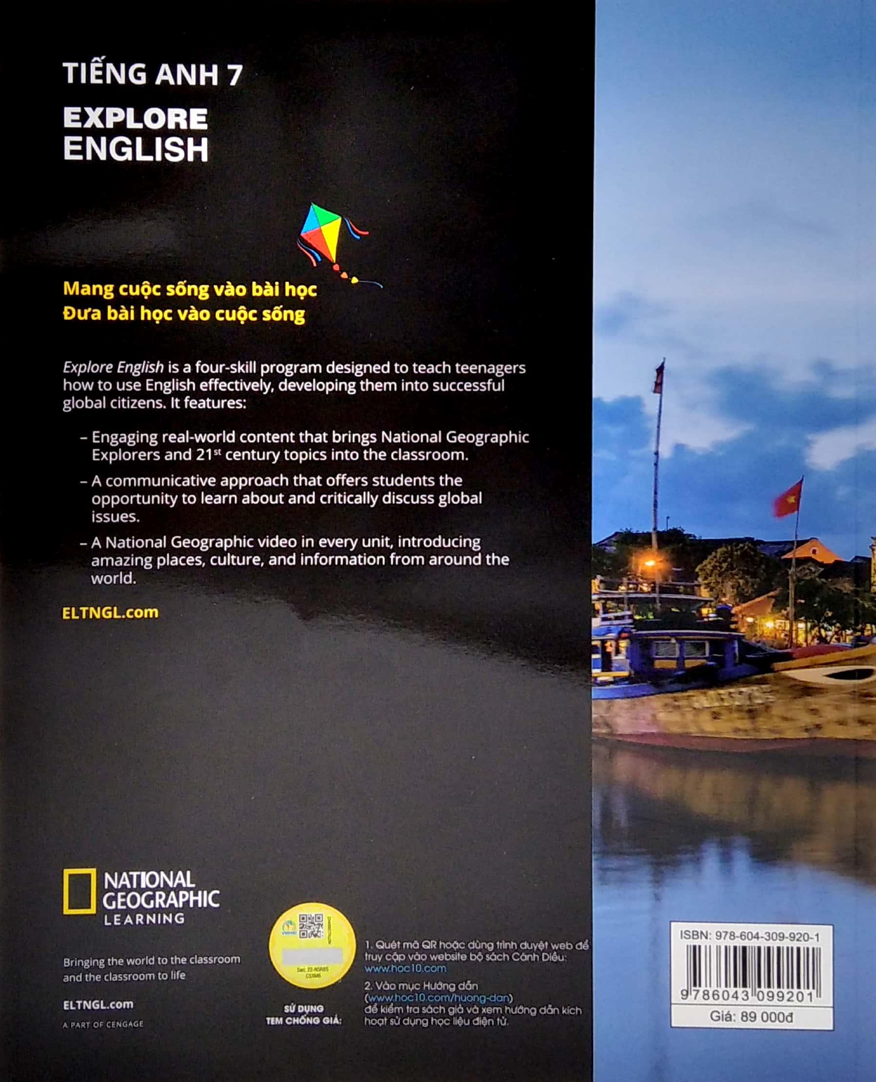 Tiếng Anh 7 - Explore English - Sách Học Sinh (Bộ Sách Cánh Diều) (2022)