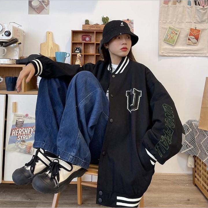Áo Bomber / Áo Khoác Gió Nam Nữ 2 Lớp Form Rộng Unisex Họa Tiết Caro Phong Cách Hàn Quốc Siêu Cá Tính Rô Store