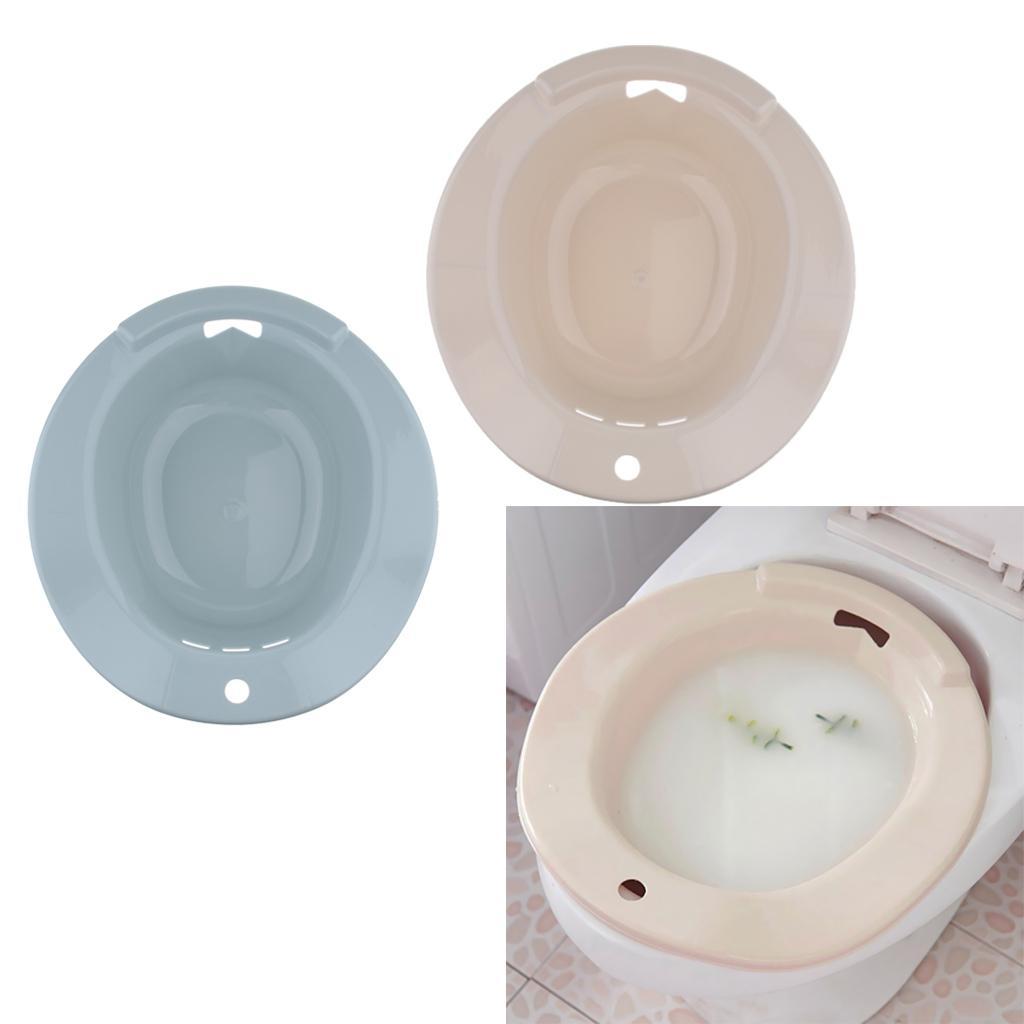 2-pack Bidet Basin Bidet Seat Basin Seat Bath Toilet Insert Washing Aid
