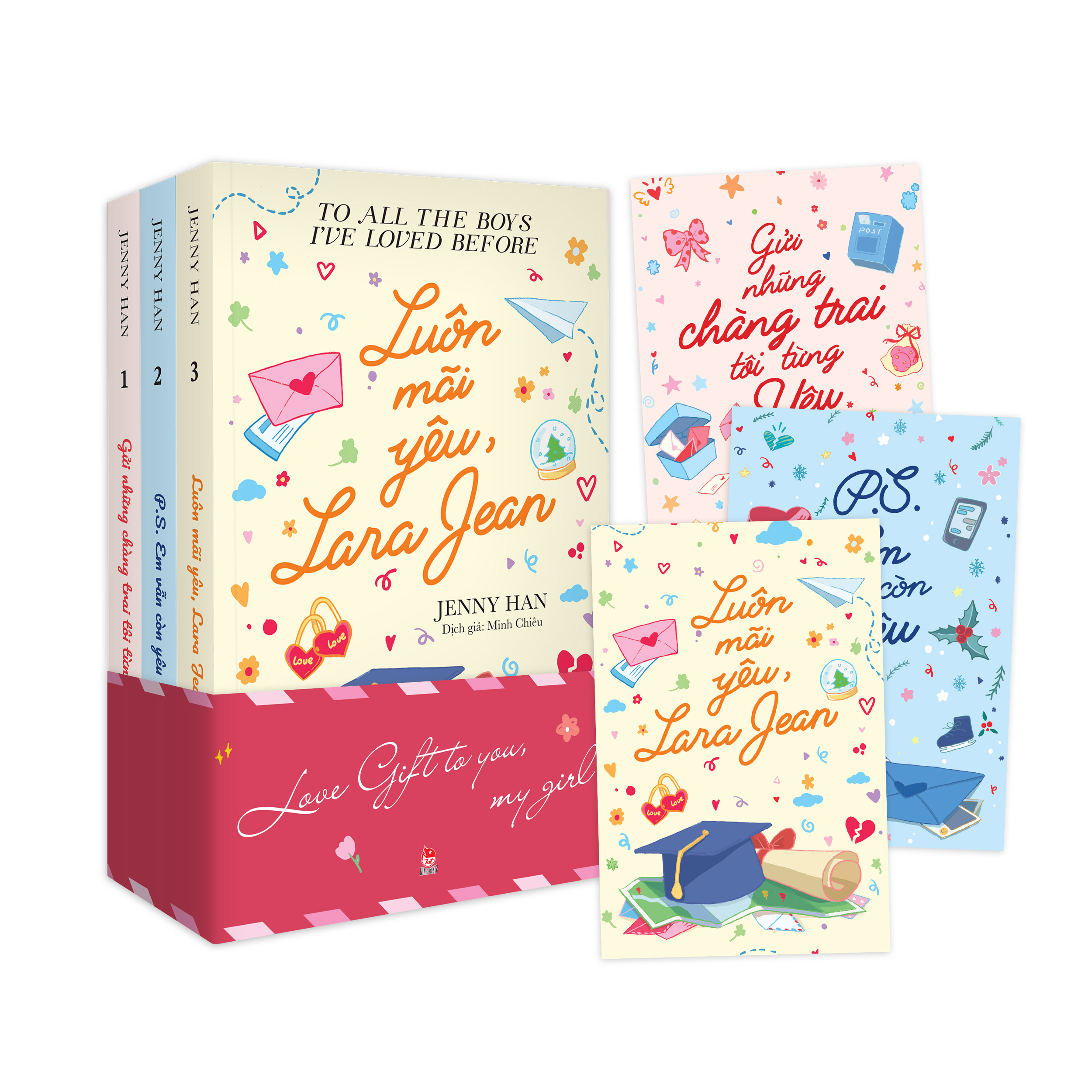 Combo Sách To All the Boys I've Loved Before (3 Tập)