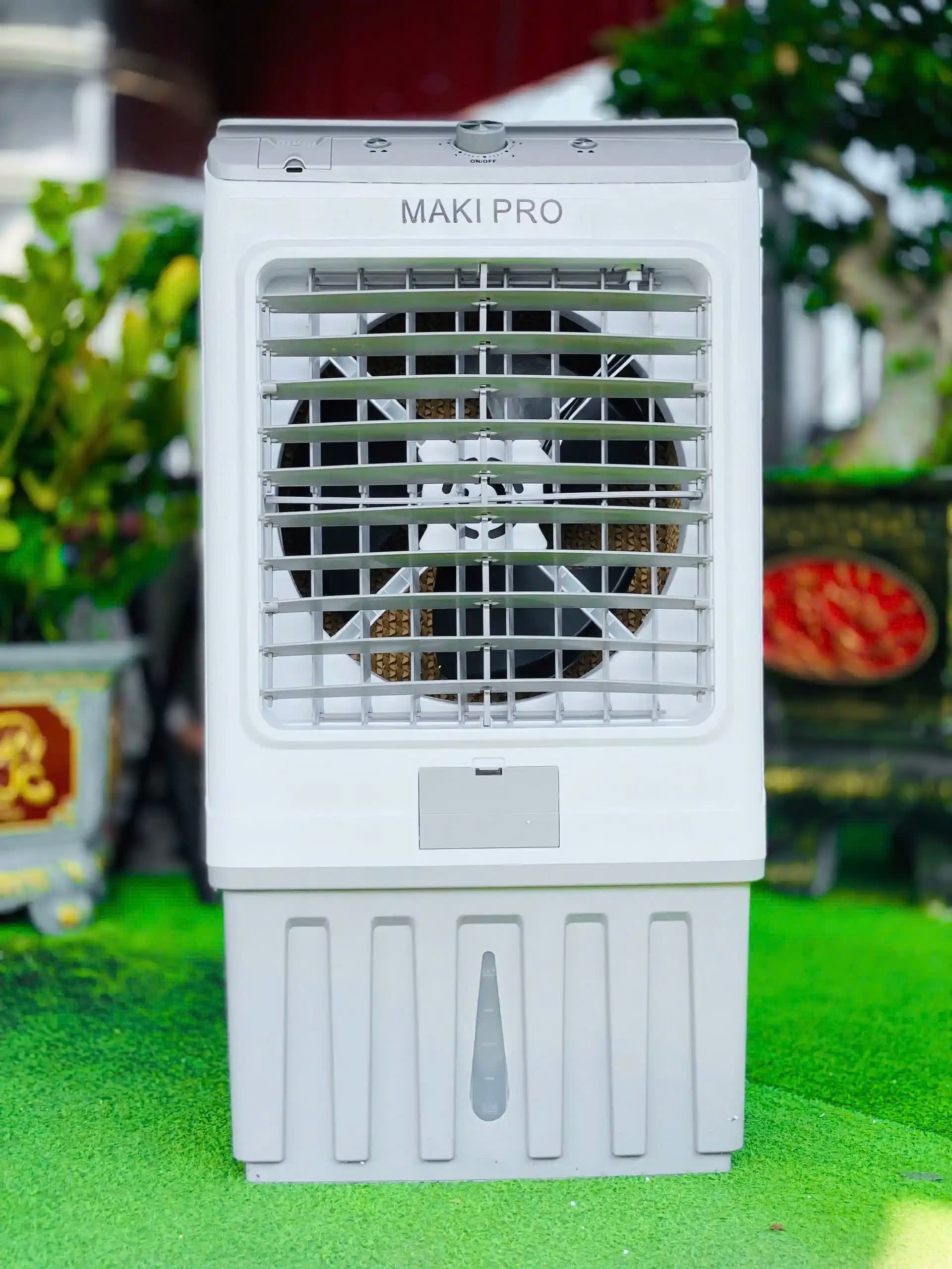 Quạt Hơi Nước MAKI PRO QF35 Dung Tích 40 Lít Công suất 130W 4 Bánh Xe Di Chuyển Diện Tích Làm Mát Đến 40m2 hàng nhập khẩu