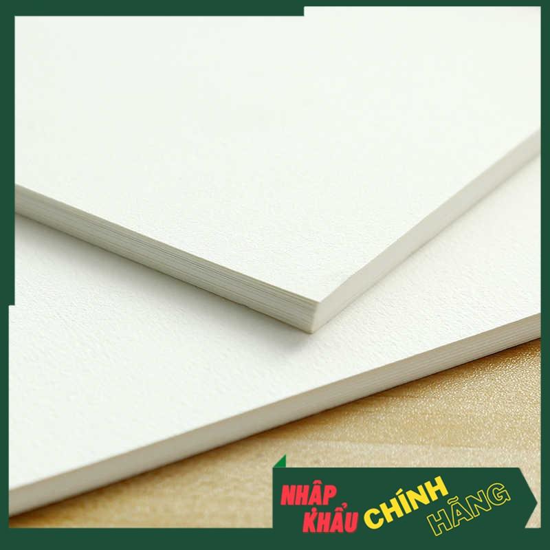 Tập giấy vẽ màu nước Baohong 300gsm - Quyển 20 tờ - sổ vẽ màu nước loang màu cực tốt, phù hợp cho cả vẽ Acrylic, màu bột