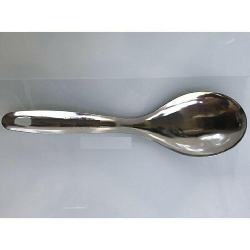 Muôi múc cơm canh inox dày dặn