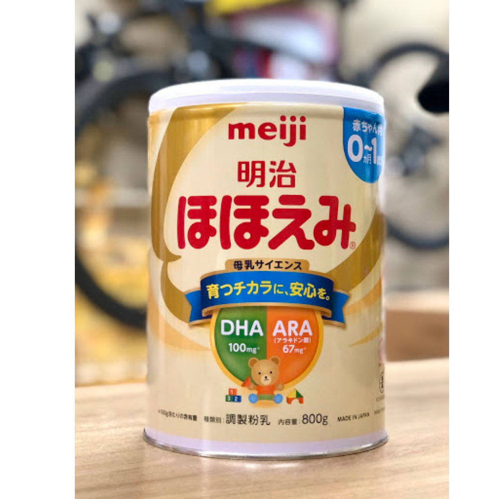 Sữa Meiji Nhật Bản số 0 (800g) cho bé 0-1 tuổi