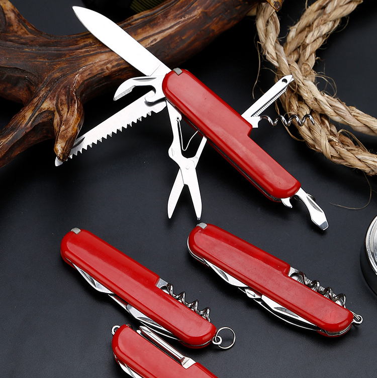 Dụng Cụ Survival 11 Chức Năng Khui Rượu