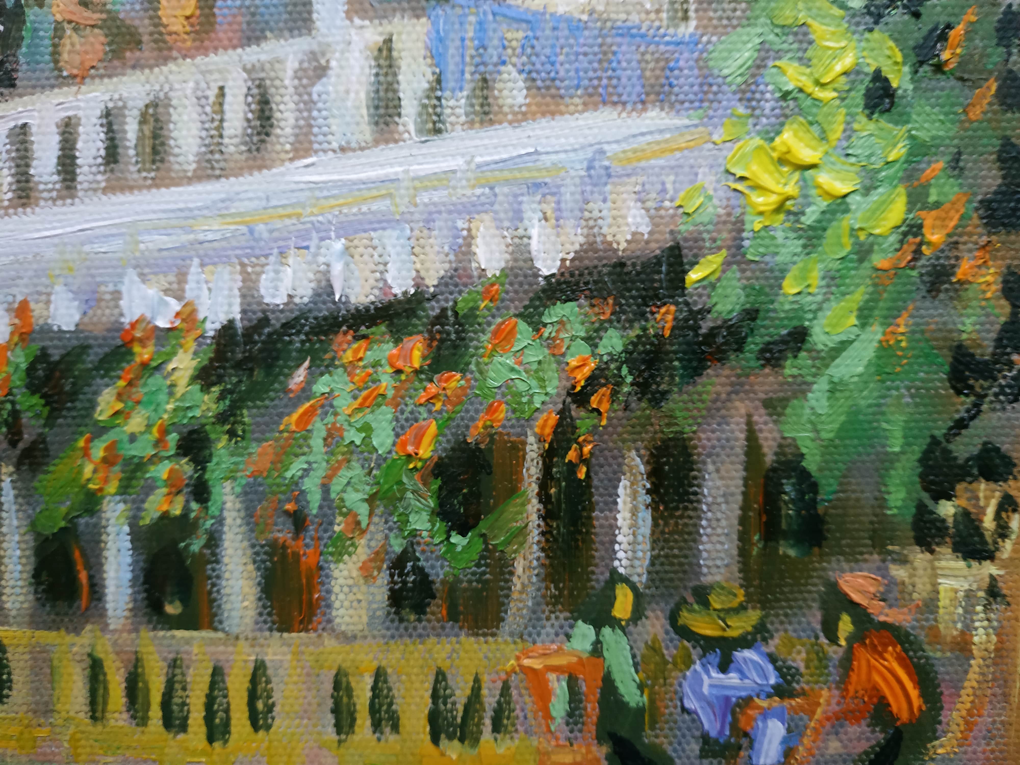 Tranh Sơn Dầu Vẽ Tay 30x40cm - Mùa Hè 1890