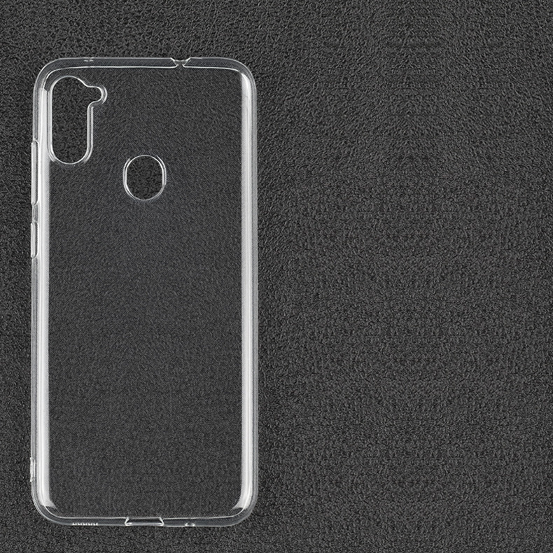 Ốp lưng silicon dẻo trong suốt cao cấp cho Samsung Galaxy M11