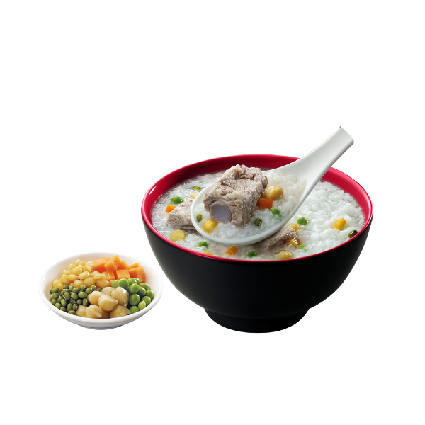 Thùng 30 Gói Cháo Tươi Sài Gòn Food Sườn Non Ngũ Đậu 270G