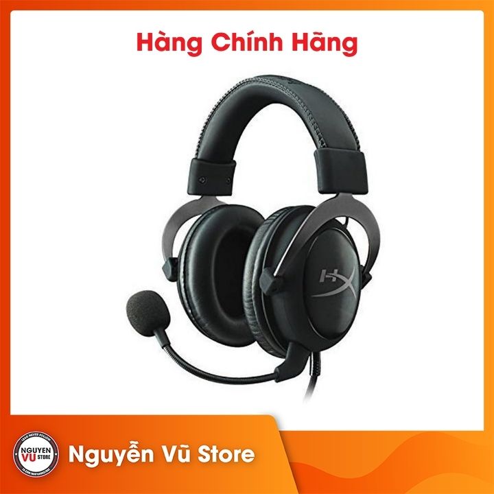 Tai nghe Kingston HyperX Cloud II Gun Metal - Hàng chính hãng