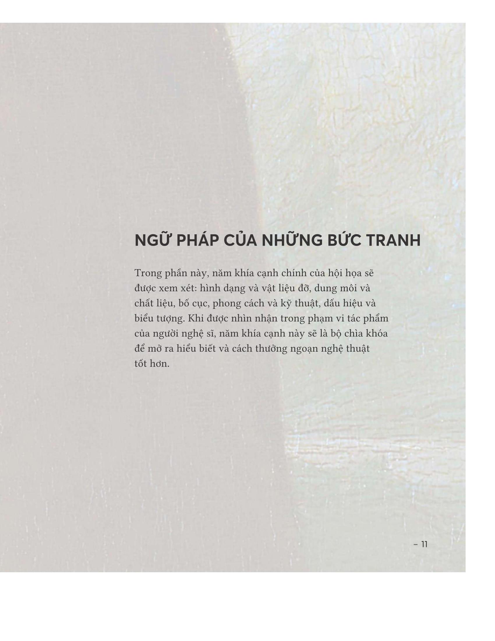 Đọc Hiểu Tác Phẩm Hội Họa