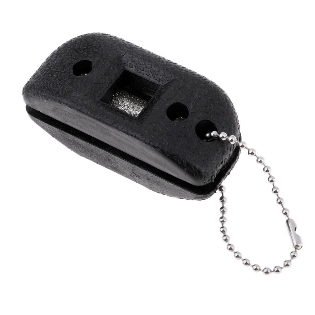 2X Ice Hockey Skate Sharpener Hand Held Blade Sharpener Edge Tool with Stone