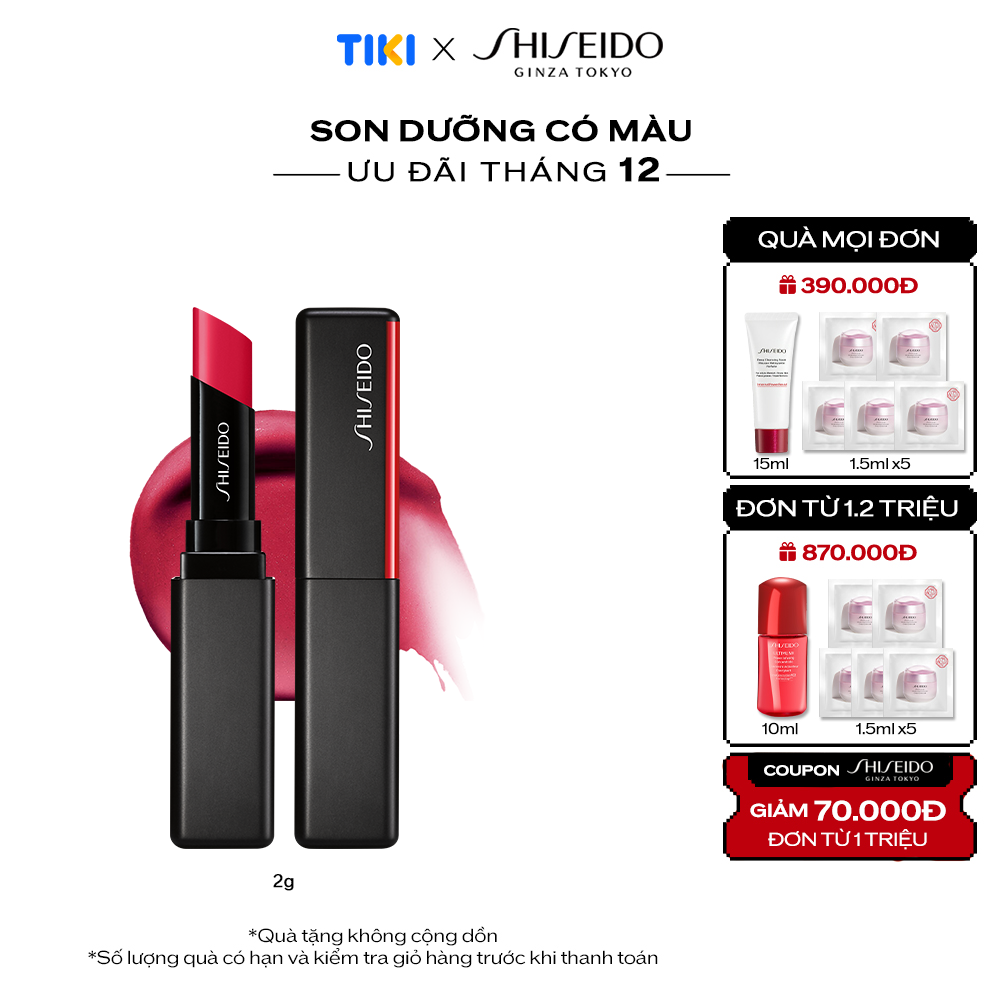 Son Dưỡng Màu Kết Cấu Gel Shiseido Colorgel Lipbalm