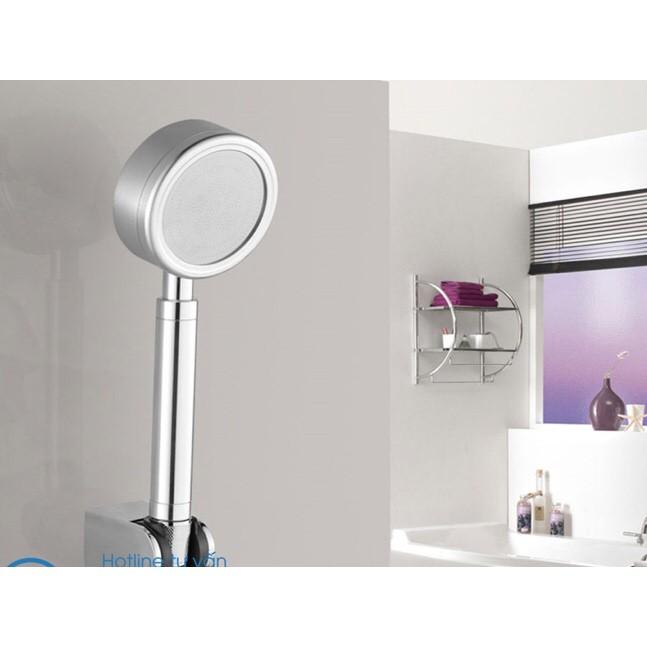 VÒI HOA SEN TĂNG ÁP INOX TRÒN