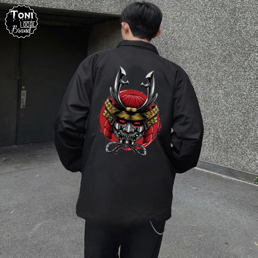 Áo Khoác Dù Local Brand SATAMA Jacket Mero 2 lớp dày form rộng Unisex cổ bẻ