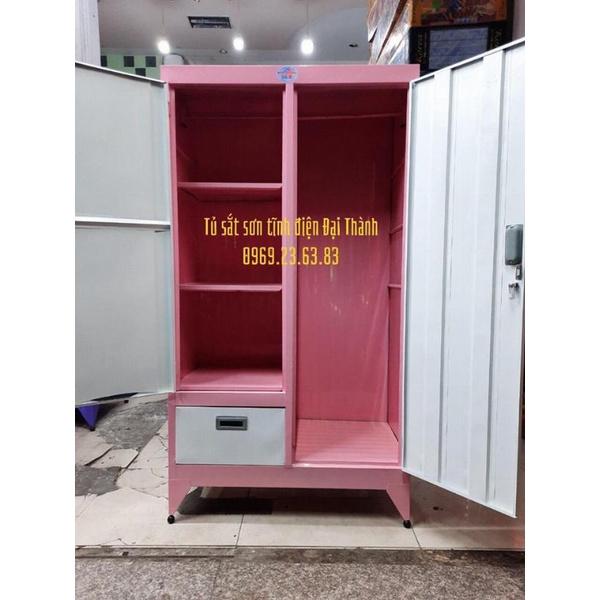 Tủ sắt đựng quần áo 1m6x90cm TADT24