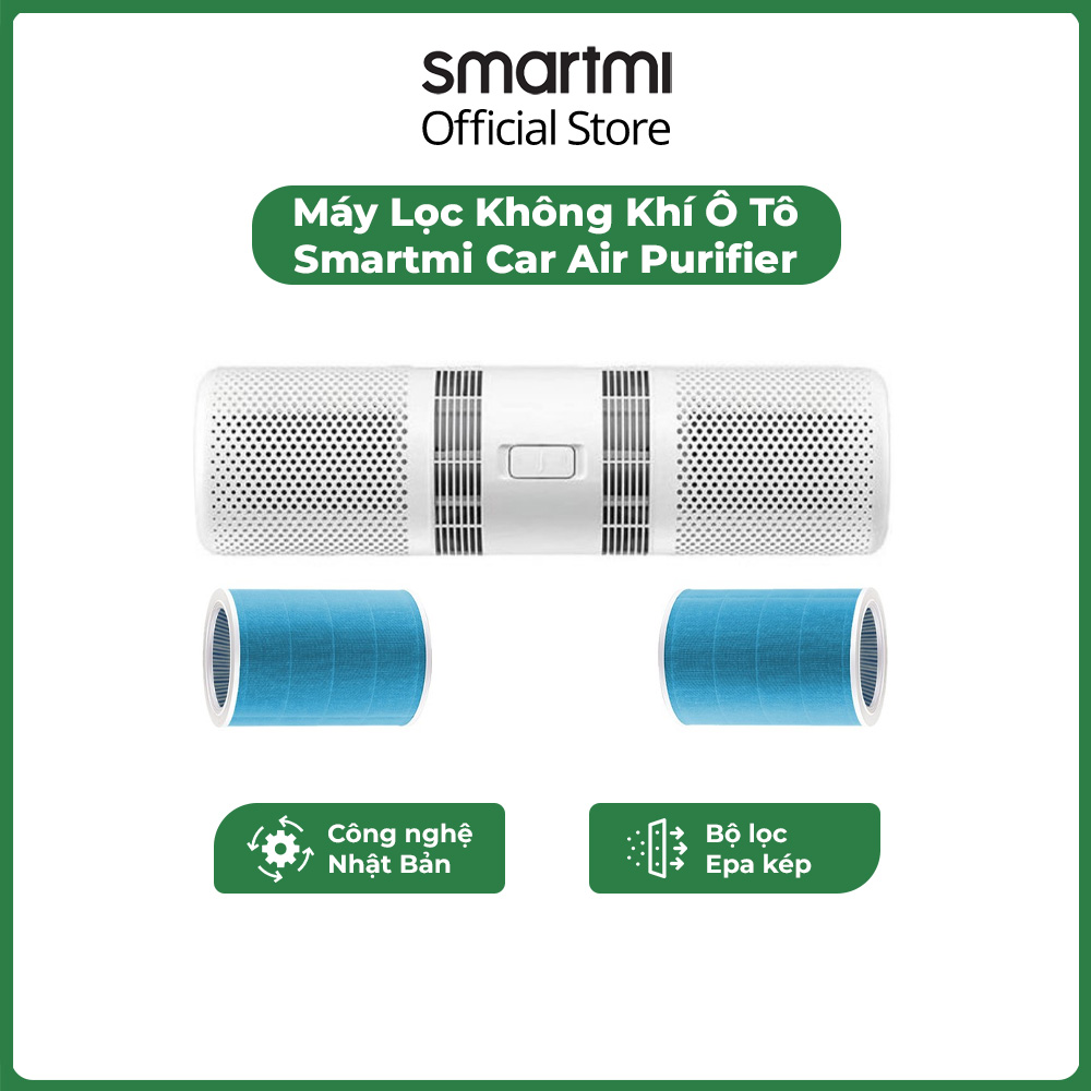 Máy lọc không khí ô tô Xiaomi Smartmi Car Air Purifier - Hàng chính hãng