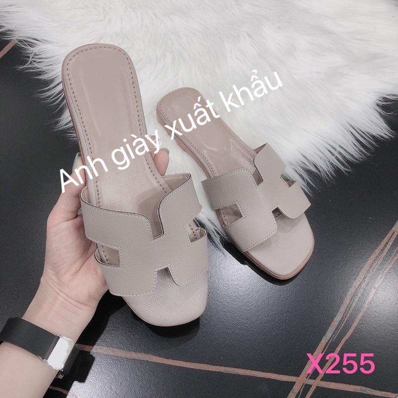 DL03-Dép lê chữ H chất đẹp loại 1, 4 màu đen,đỏ,vàng,trắng
