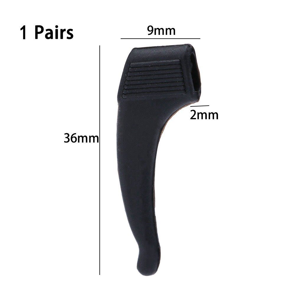 Cặp gài kính silicon chống rơi kính, cài tai cố định kính PK4