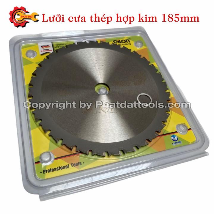 Lưỡi cưa thép hợp kim D185mm-32 răng-Cắt sắt không ba via,không tóe lửa