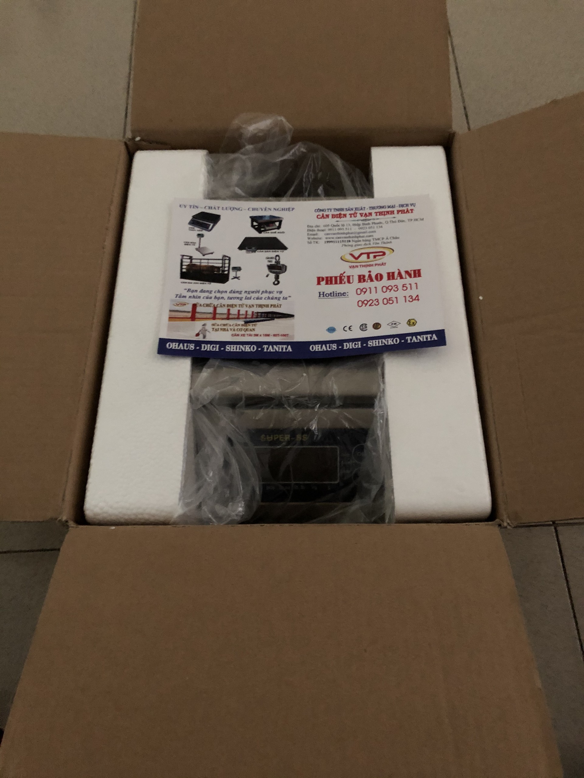 Cân Điện Tử Chống Nước SUPER-SS 6 kg