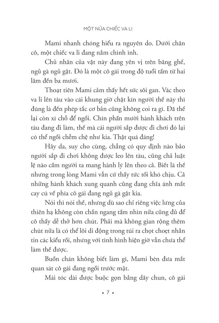 Một Nửa Chiếc Va Li - Kondo Fumie