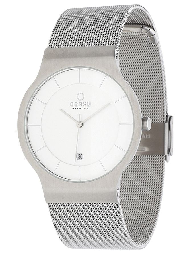 Đồng Hồ Nam Dây Kim Loại OBAKU V133GCIMC (38mm) - Màu Bạc