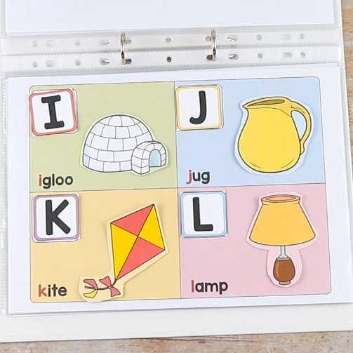Bộ học liệu bóc dán BẢNG CHỮ CÁI TIẾNG ANH - Học liệu Montessori Đồ chơi giáo dục sớm Montessori