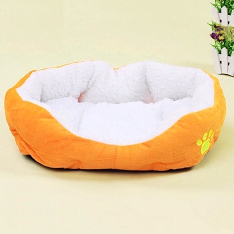Nệm bông lông cừu cho chó mèo (Size 40x45cm phù hợp cho các bé dưới 6kg)