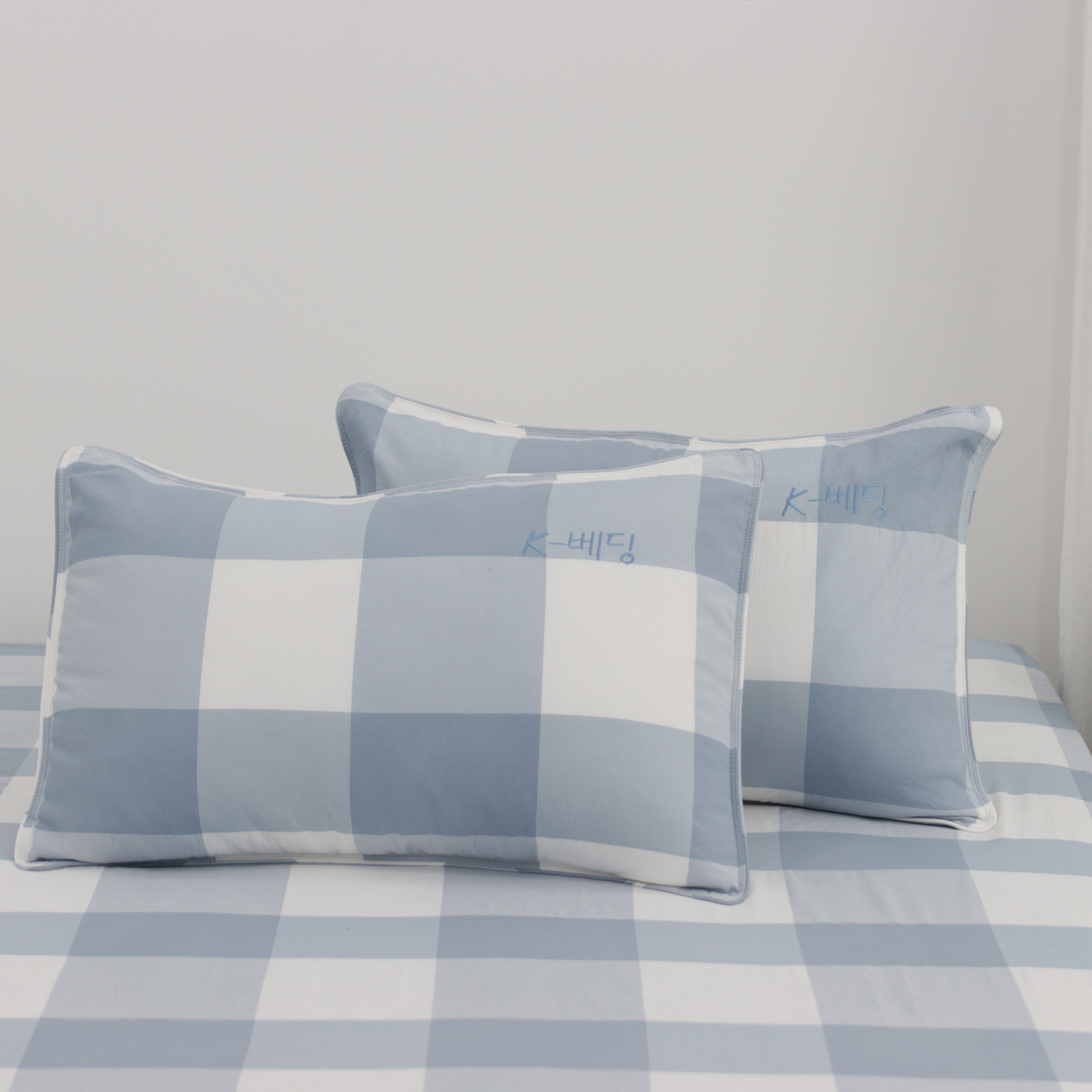 Bộ ga giường nhuộm sợi công nghệ Yarn Dyed K-Bedding KPCD 201 (không bao gồm chăn)