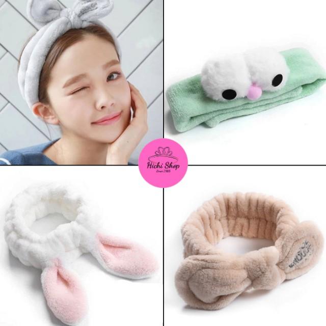 Băng Đô Rửa Mặt Tai Mèo, Bờm Turban Trang Điểm Phong Cách Hàn Quốc, Xược Tóc Nỉ Kute Cho Cô Gái Dễ Thương