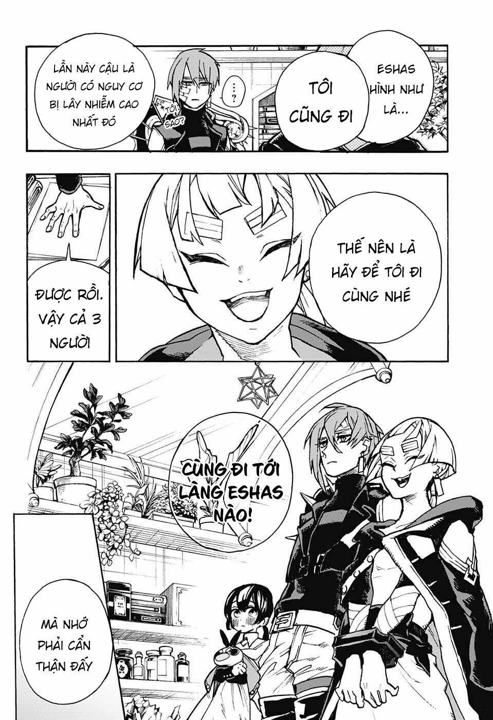 những bức họa quái dị của phù thủy chapter 6 10