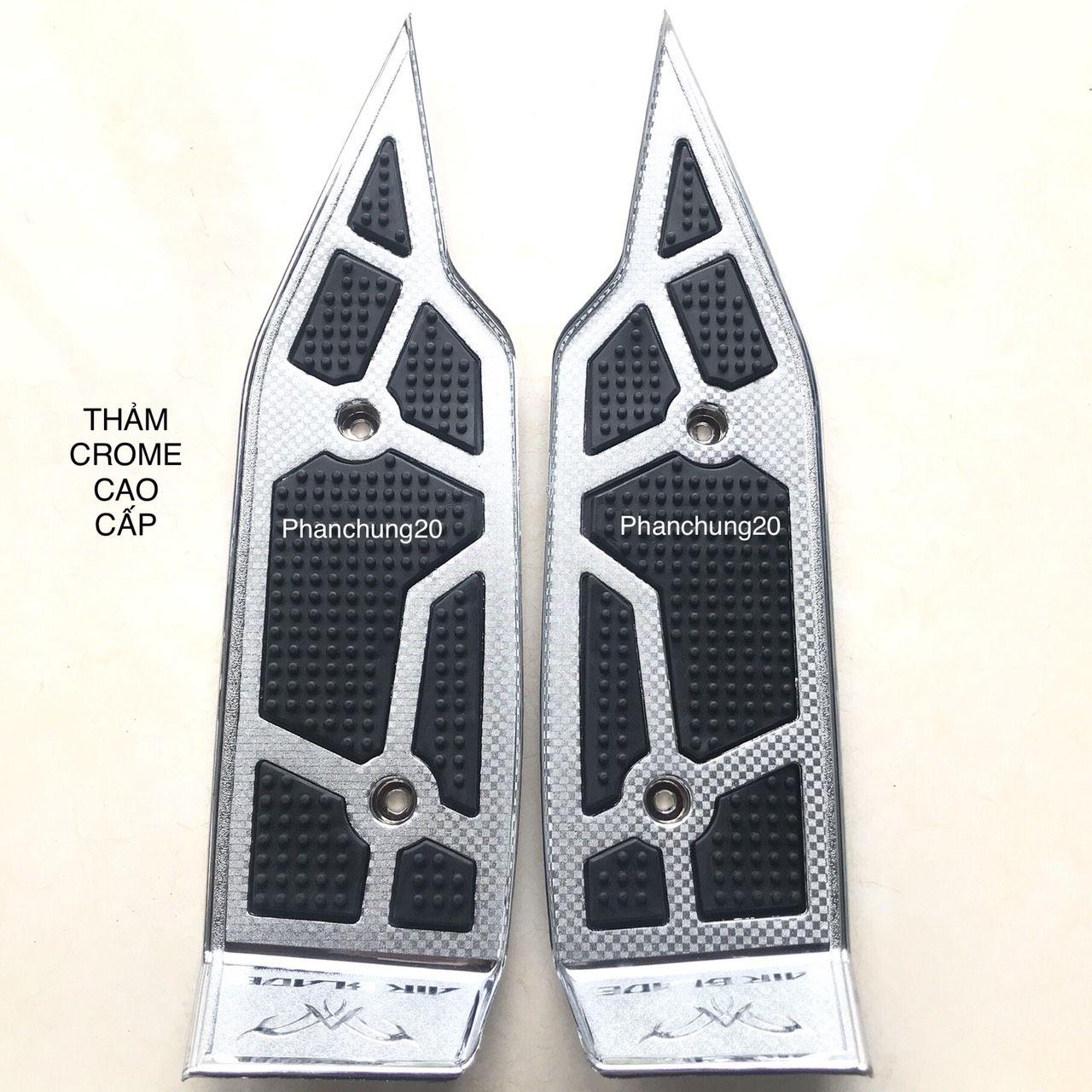THẢM SÀN CHÂN DÙNG CHO XE AB 2013 2014 2015 CROM
