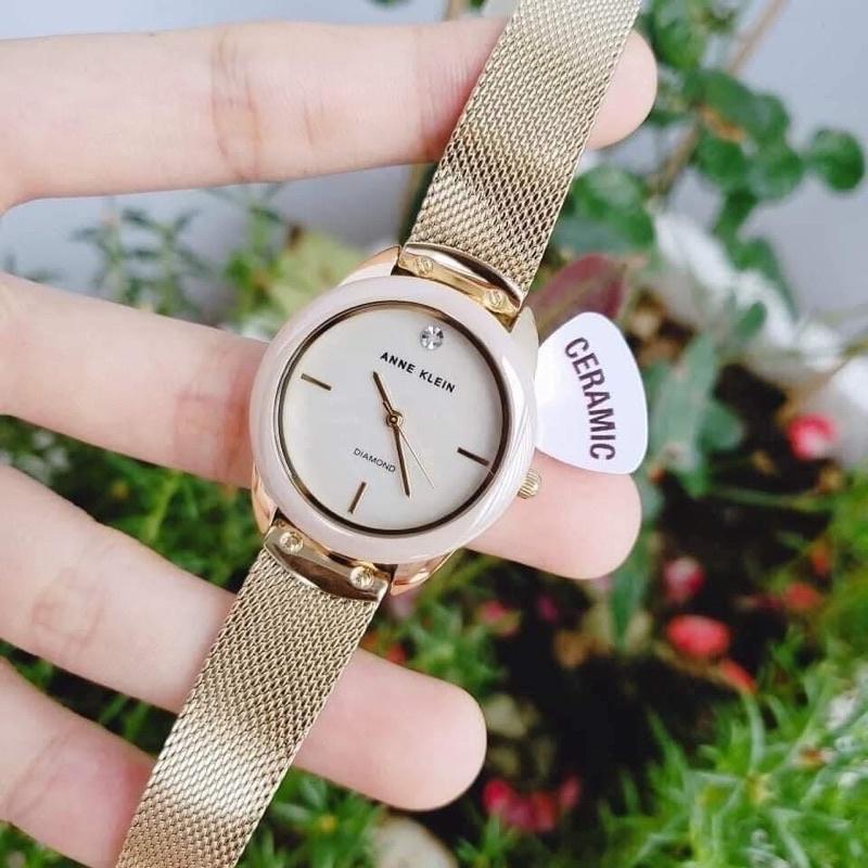 Đồng Hồ Nữ Anne Klein dây kim loại case 32mm